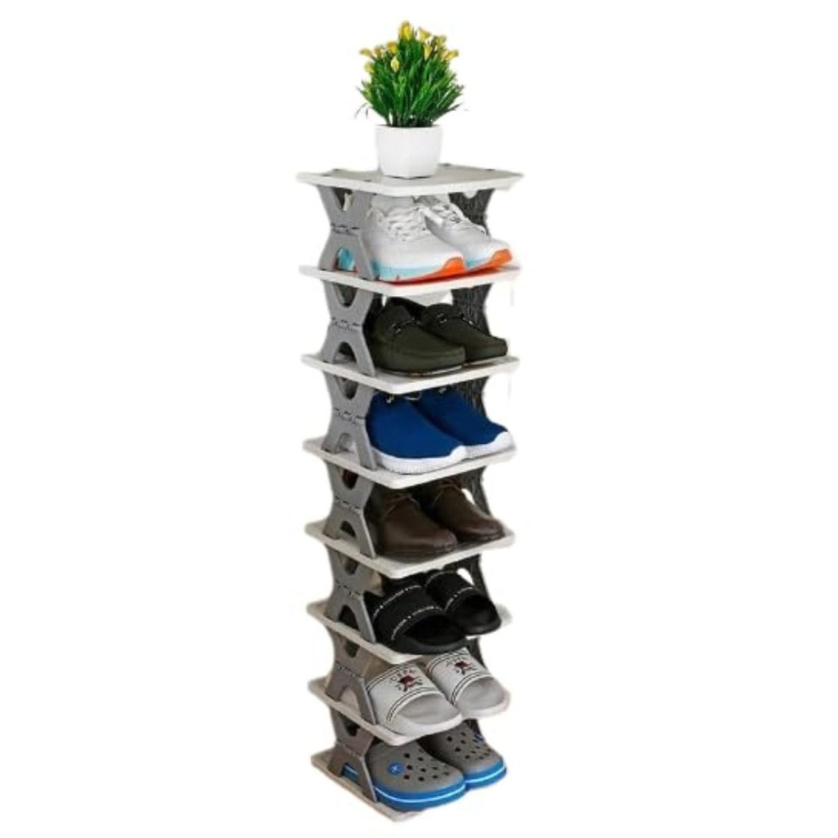 Foldable Shoes Rack - 8 Layer