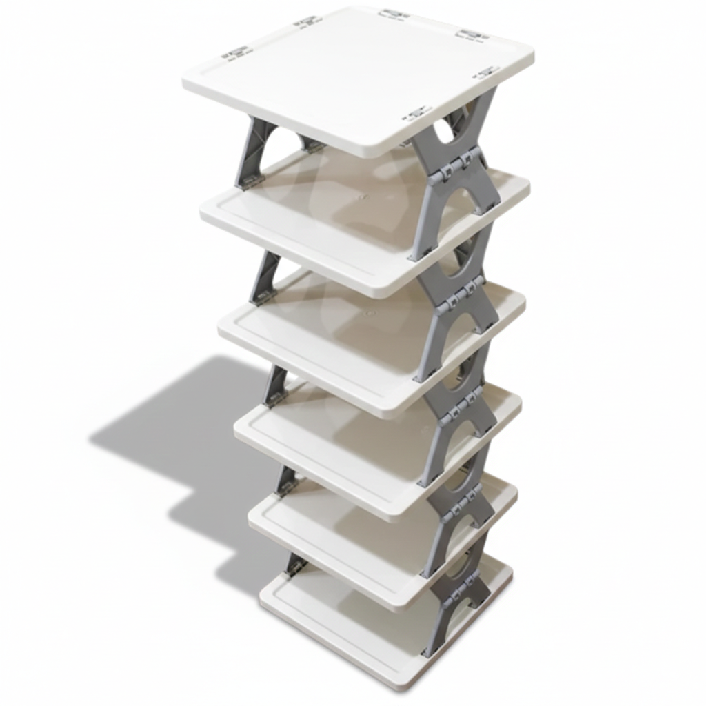 Foldable Shoes Rack - 6 Layer