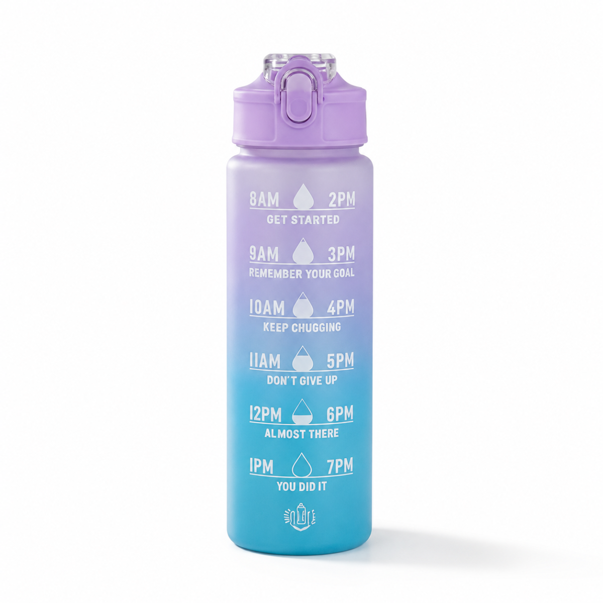 Gradient Motivational Bottle - 900ml