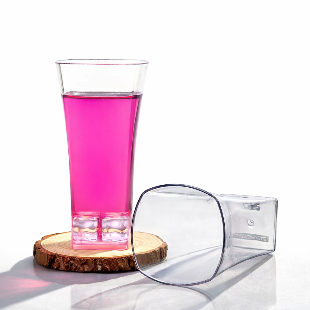 Squarish Glass - (6-Piece )