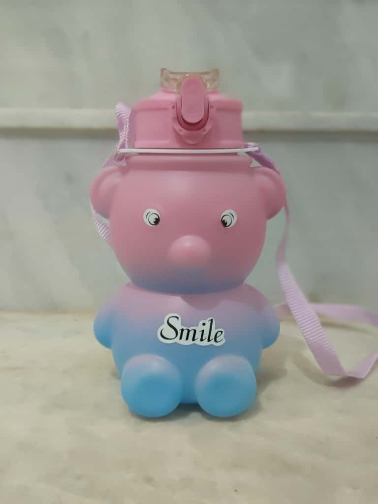 Gradient Teddy Bear Bottle For Kids - 900ml