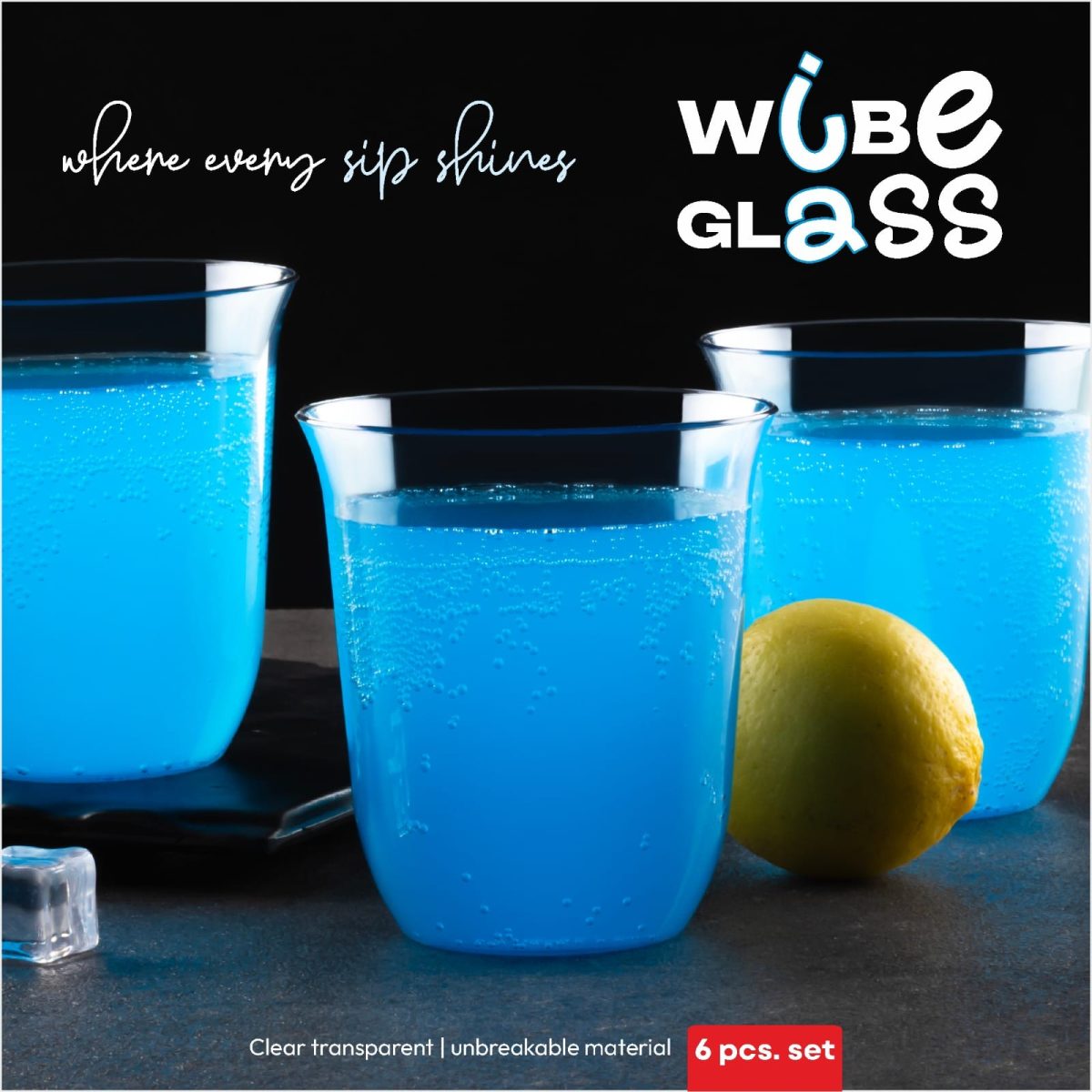 Wibe Glass - 6 Piece Set