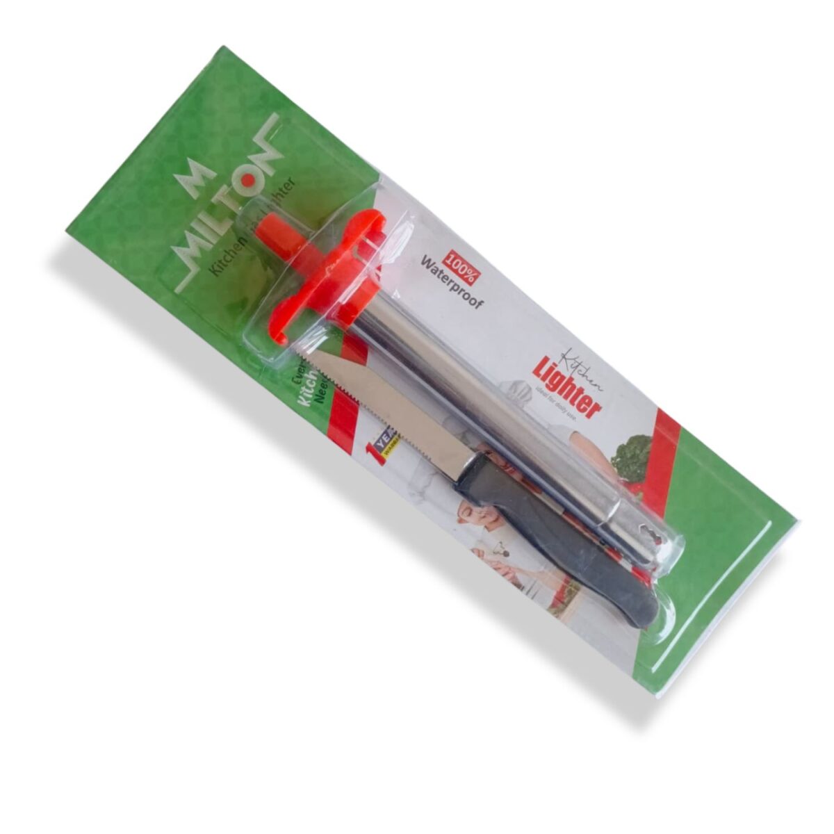 Wave Lighter with Knife