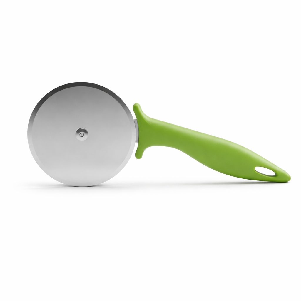 Plastic Handle Pizza Cutter Delux